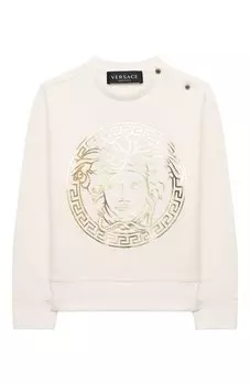 Хлопковый свитшот Versace