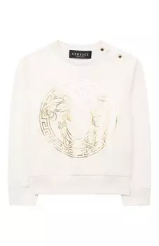 Хлопковый свитшот Versace