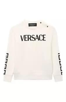 Хлопковый свитшот Versace