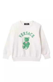 Хлопковый свитшот Versace