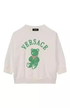 Хлопковый свитшот Versace