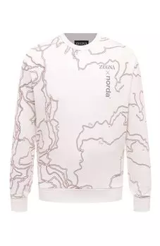 Хлопковый свитшот Zegna x norda Zegna
