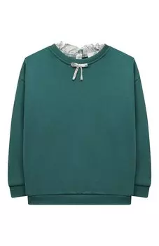 Хлопковый свитшот Zhanna & Anna