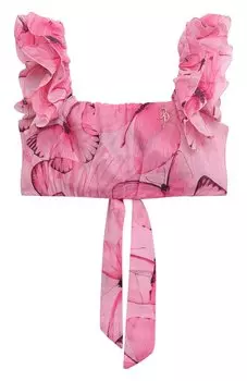 Хлопковый топ Blumarine