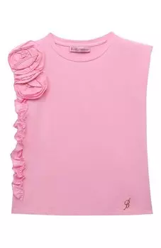 Хлопковый топ Blumarine