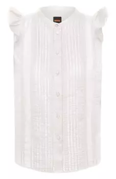 Хлопковый топ BOSS Orange