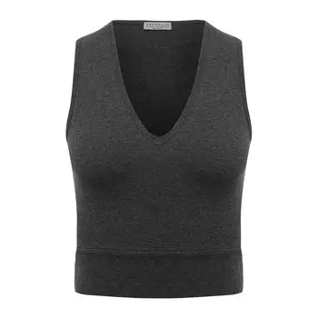 Хлопковый топ Brunello Cucinelli
