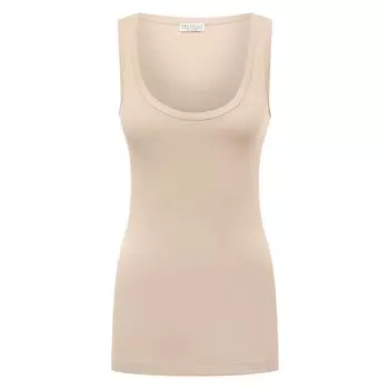Хлопковый топ Brunello Cucinelli