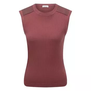 Хлопковый топ Brunello Cucinelli