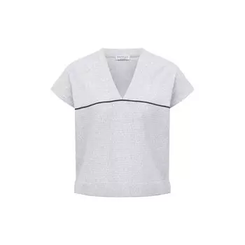 Хлопковый топ Brunello Cucinelli