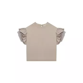 Хлопковый топ Brunello Cucinelli