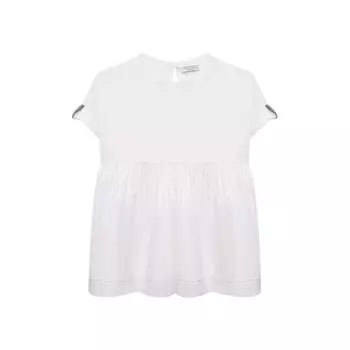 Хлопковый топ Brunello Cucinelli