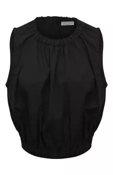 Хлопковый топ Brunello Cucinelli