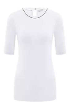 Хлопковый топ Brunello Cucinelli