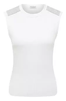 Хлопковый топ Brunello Cucinelli