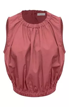 Хлопковый топ Brunello Cucinelli