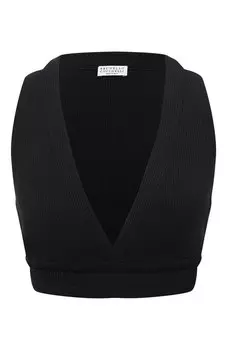 Хлопковый топ Brunello Cucinelli