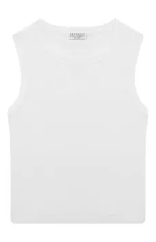 Хлопковый топ Brunello Cucinelli