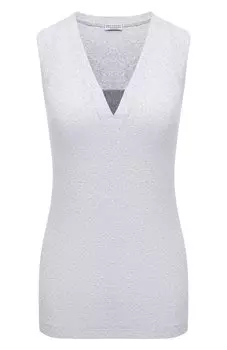 Хлопковый топ Brunello Cucinelli