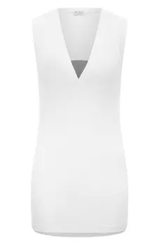 Хлопковый топ Brunello Cucinelli