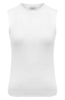 Хлопковый топ Brunello Cucinelli