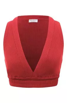 Хлопковый топ Brunello Cucinelli
