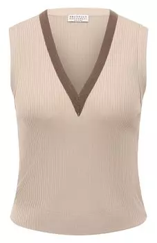 Хлопковый топ Brunello Cucinelli