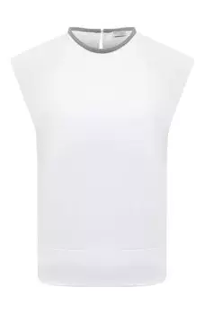 Хлопковый топ Brunello Cucinelli