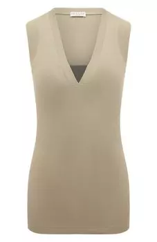 Хлопковый топ Brunello Cucinelli