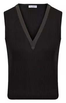 Хлопковый топ Brunello Cucinelli