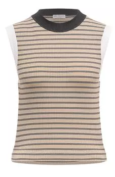 Хлопковый топ Brunello Cucinelli