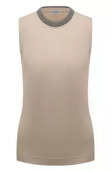 Хлопковый топ Brunello Cucinelli