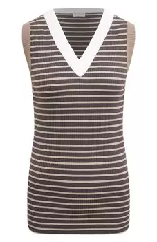Хлопковый топ Brunello Cucinelli