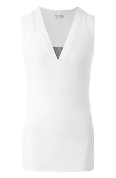 Хлопковый топ Brunello Cucinelli