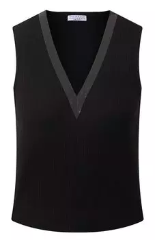 Хлопковый топ Brunello Cucinelli