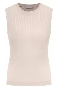 Хлопковый топ Brunello Cucinelli