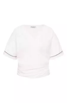 Хлопковый топ Brunello Cucinelli