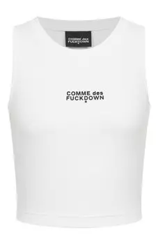 Хлопковый топ Comme des Fuckdown
