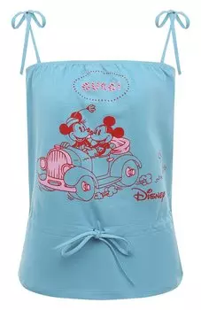 Хлопковый топ Disney x Gucci Gucci