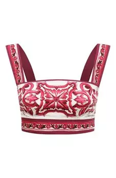 Хлопковый топ Dolce & Gabbana