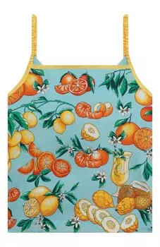 Хлопковый топ Dolce & Gabbana
