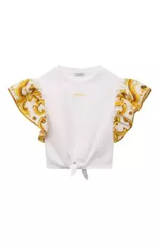 Хлопковый топ Dolce & Gabbana