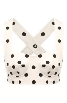 Хлопковый топ Dolce & Gabbana