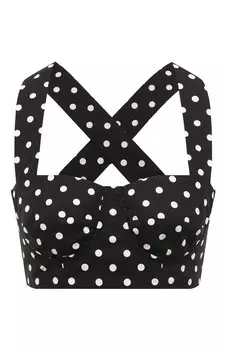 Хлопковый топ Dolce & Gabbana