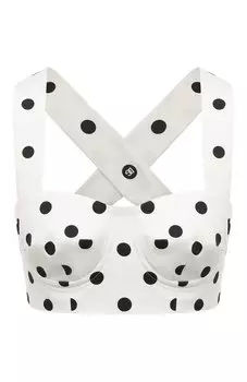 Хлопковый топ Dolce & Gabbana