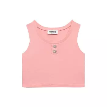 Хлопковый топ Dondup Kids