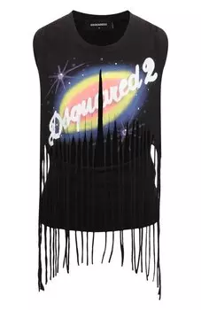 Хлопковый топ Dsquared2