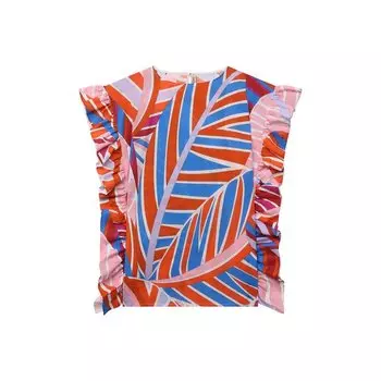Хлопковый топ Emilio Pucci