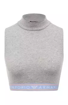 Хлопковый топ Emporio Armani