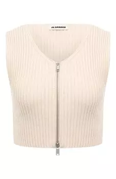 Хлопковый топ Jil Sander